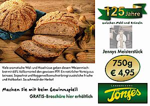 Jubiläumsbrot im November - Jennys Meisterstück